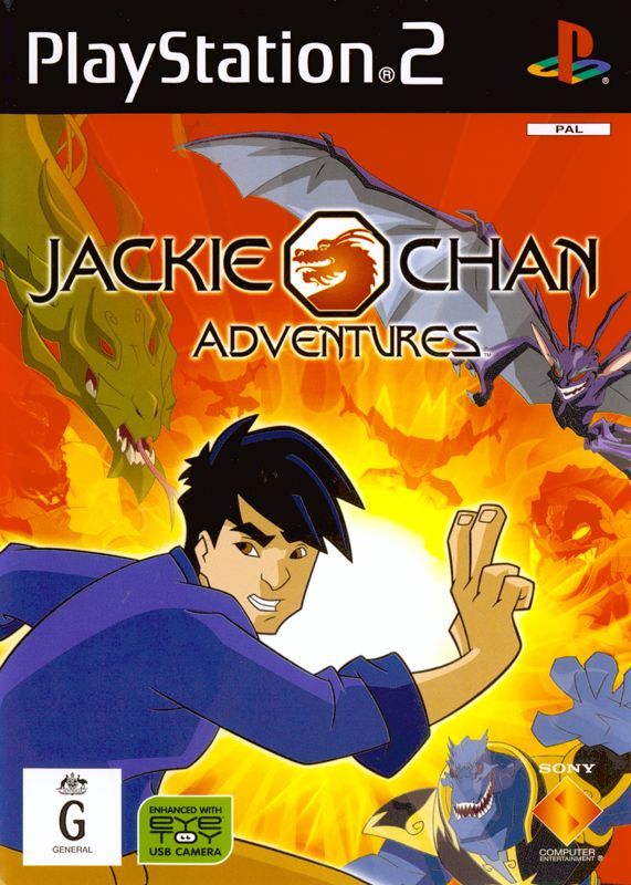 Jackie Chan Adventures box art for Playstation 2